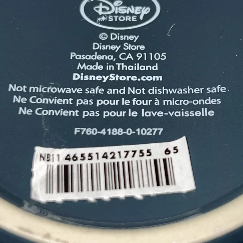 Disney Store Nightmare Before Christmas‎ Halloween Graveyard Glitter Mug NEW